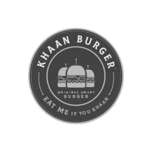 logo khaan burger